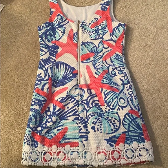Size 14 girls Lilly Pulitzer shift dress excellent condition - Picture 7 of 9